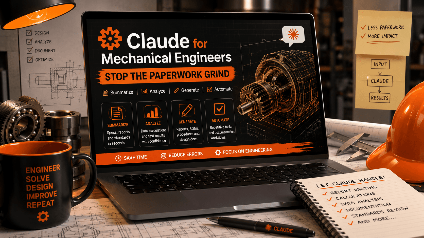 Claude for Mechanical Engineers: Stop the Paperwork Grind